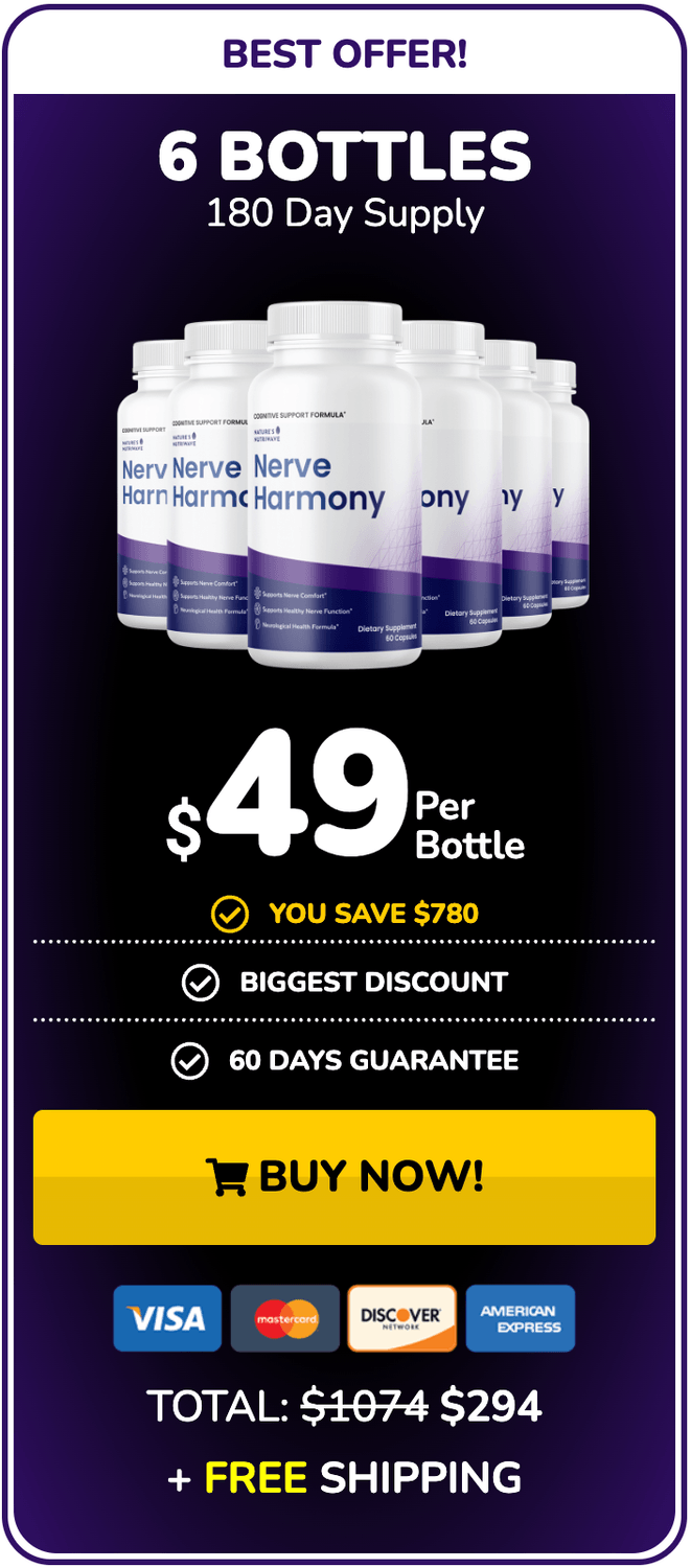 nerve relief gelatin buy now 6 bottles